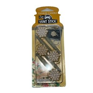 Yankee Candle‎ 2015 Car Vent Sticks Air Freshener CHRISTMAS COOKIE Discontinued